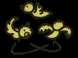 Sealed Graffiti | Dizzy (Tracer Yellow)