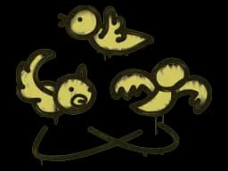 Sealed Graffiti | Dizzy (Tracer Yellow)