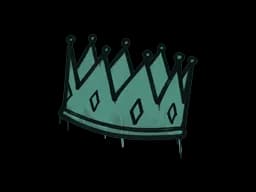 Sealed Graffiti | King Me (Frog Green)