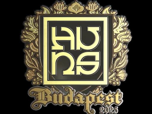 Sticker | The Huns (Gold) | Budapest 2025