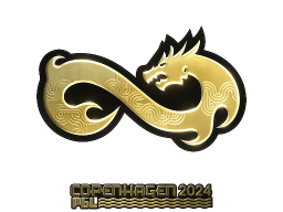 Sticker | Eternal Fire (Gold) | Copenhagen 2024