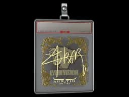 Sticker Slab | z4KR (Gold) | Austin 2025