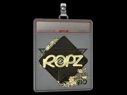 Sticker Slab | ropz (Gold) | Rio 2022