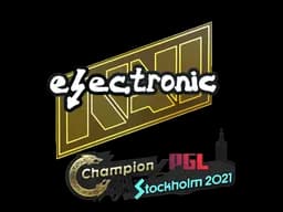 Sticker | electroNic | Stockholm 2021
