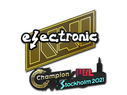 Sticker | electroNic | Stockholm 2021