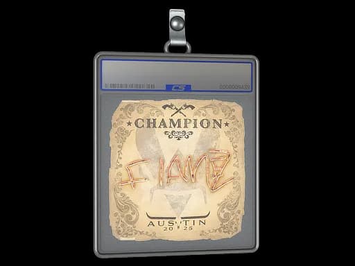 Sticker Slab | FlameZ (Champion) | Austin 2025