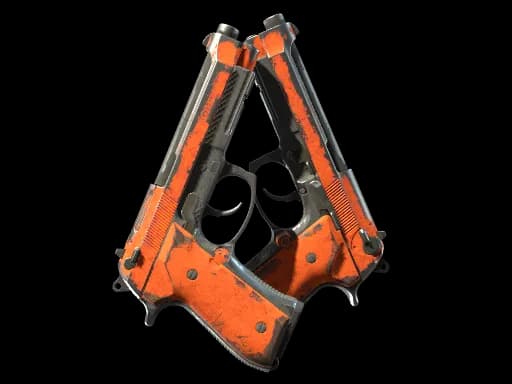 Dual Berettas | Demolition (Battle-Scarred)