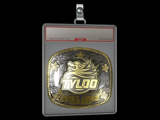 Sticker Slab | TYLOO (Gold) | Austin 2025