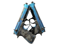 Dual Berettas | Urban Shock (Well-Worn)