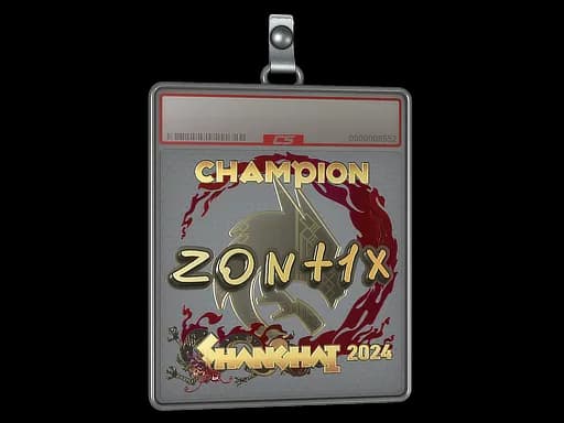 Sticker Slab | zont1x (Gold, Champion) | Shanghai 2024