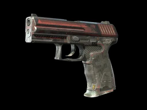 StatTrak™ P2000 | Urban Hazard (Battle-Scarred)