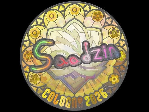 Sticker | saadzin (Holo) | Cologne 2026