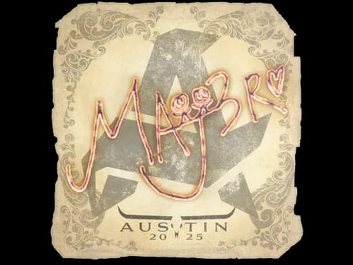 Sticker | MAJ3R | Austin 2025