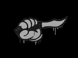 Sealed Graffiti | Backstab (Shark White)