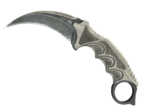 ★ Karambit | Black Laminate (Well-Worn)