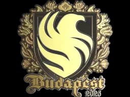 Sticker | Falcons (Gold) | Budapest 2025