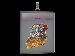 Sticker Slab | Door Stuck (Foil)