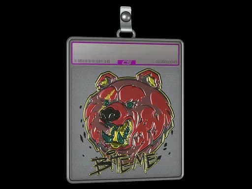 Sticker Slab | Bite Me (Foil)