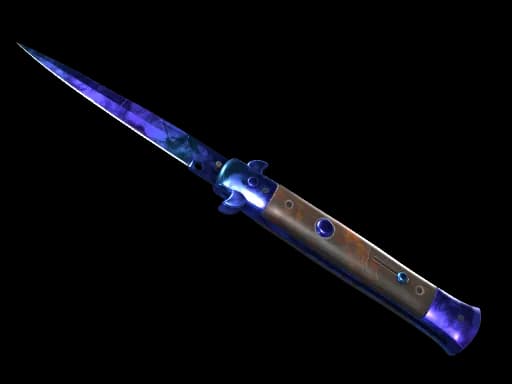 ★ StatTrak™ Stiletto Knife | Doppler (Minimal Wear) Sapphire