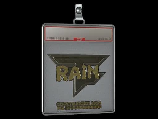 Sticker Slab | rain (Gold) | Copenhagen 2024