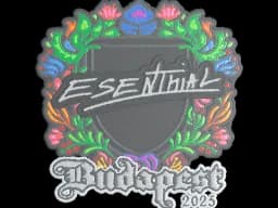 Sticker | esenthial (Embroidered) | Budapest 2025