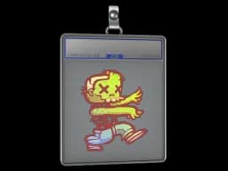 Sticker Slab | The Zombie