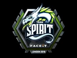 Sticker | Team Spirit (Foil) | London 2018
