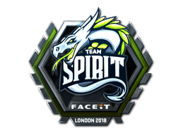 Sticker | Team Spirit (Foil) | London 2018