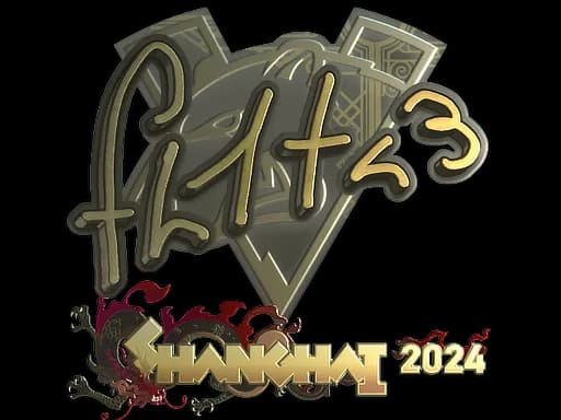 Sticker | FL1T (Gold) | Shanghai 2024