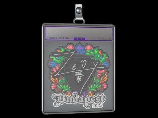 Sticker Slab | zevy (Embroidered) | Budapest 2025