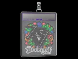 Sticker Slab | zevy (Embroidered) | Budapest 2025