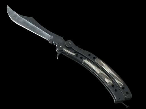 ★ Butterfly Knife | Black Laminate (Minimal Wear)