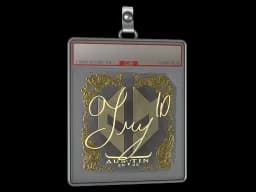 Sticker Slab | TRY (Gold) | Austin 2025