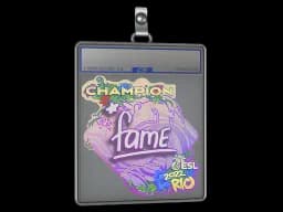 Sticker Slab | fame (Champion) | Rio 2022
