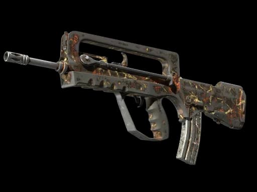 FAMAS | Crypsis (Battle-Scarred)