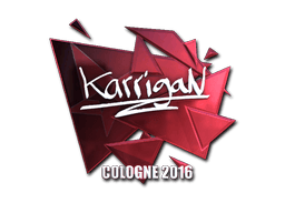 Sticker | karrigan (Foil) | Cologne 2016