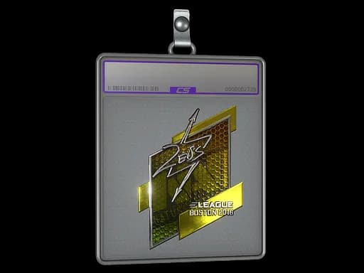 Sticker Slab | Zeus (Foil) | Boston 2018