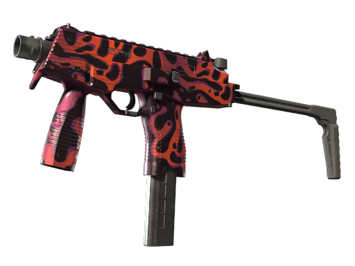 MP9 | Ruby Poison Dart (Minimal Wear)