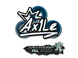 Sticker | Ax1Le (Glitter) | Antwerp 2022