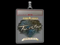 Sticker Slab | Twistzz (Gold) | Berlin 2019