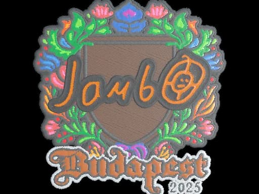 Sticker | jambo (Embroidered) | Budapest 2025