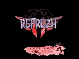 Sticker | refrezh (Holo) | Antwerp 2022