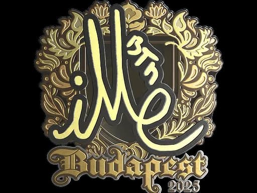 Sticker | iM (Gold) | Budapest 2025