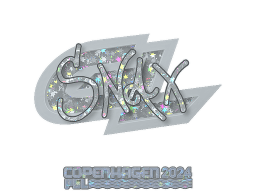 Sticker | Snax (Glitter) | Copenhagen 2024