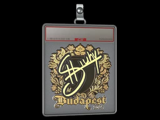 Sticker Slab | siuhy (Gold) | Budapest 2025