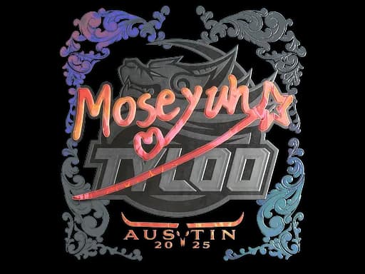 Sticker | Moseyuh (Holo) | Austin 2025