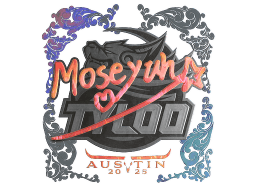 Sticker | Moseyuh (Holo) | Austin 2025