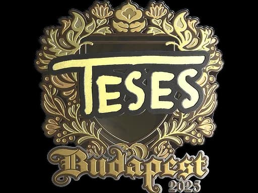 Sticker | TeSeS (Gold) | Budapest 2025