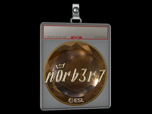 Sticker Slab | n0rb3r7 (Gold) | Katowice 2019