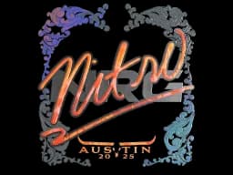 Sticker | nitr0 (Holo) | Austin 2025